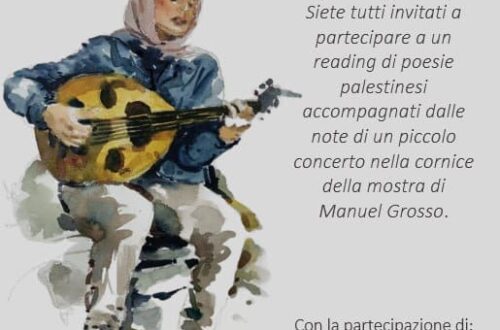 MANUEL GROSSO – AQUARELLE FÜR GAZA